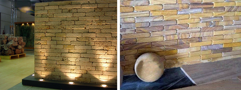 Travertin-Airon-buciardat si Sandstone-Rainbow-Fileti-Antique