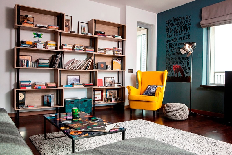 metal-creativ-biblioteca-stil-industrial