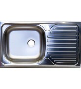 Chiuveta inox pentru blat 435x760 mm 0,50 mm N 240