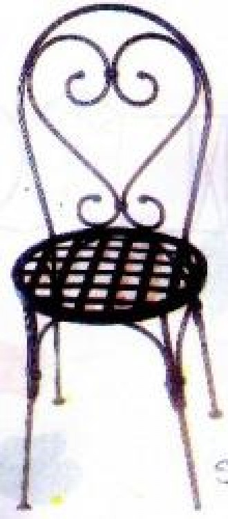 Scaun fier forjat