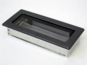 Grila de aer cald-ventilatie neagra