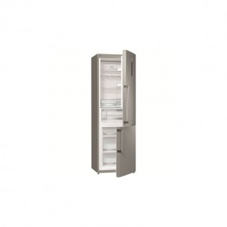 Combina frigorifica Gorenje NRK6191TX, No Frost, 307 l, Clasa A+, 185 cm, Argintiu
