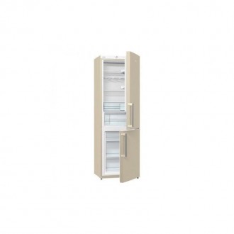 Combina frigorifica Gorenje RK6192EC, FrostLess, 326 l, Clasa A++, H 185 cm, Crem