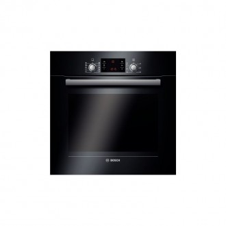 Cuptor incorporabil electric Bosch HBA43T360, 7 functii, grill, decongelare, Clasa A, negru