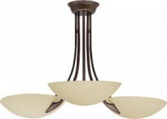 Lustra din inox si sticla - Venezia III Gold