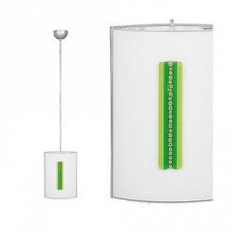 Lampa din sticla sablata  - Grass Deco 3