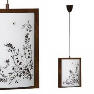 Lampa din sticla imprimata - Quadro Laura I