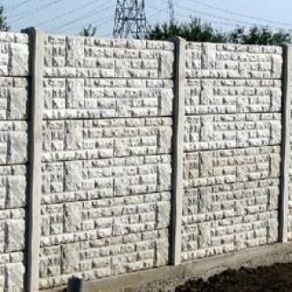 Gard beton prefabricat heavy-rock model K1