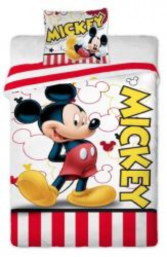 Lenjerie de pat din bumbac pentru copii Mickey Mouse 2014