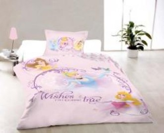 Lenjerie de pat din bumbac pentru copii 4 Printese