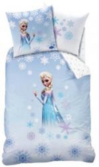 Lenjerie de pat din bumbac pentru copii Frozen Elsa