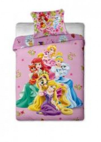 Lenjerie de pat din bumbac pentru copii Princess 2014