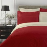 Lenjerie de pat din bumbac Cottonissima Lollipop Vanilla 1 persoana