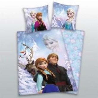 Lenjerie de pat din bumbac pentru copii Frozen