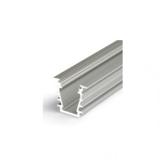 PROFIL LED Deep aluminiu anodizat L=2m pentru montaj incastrat