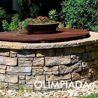 Jardiniera din beton model Mountain Block