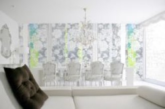 Fototapet peisaj floral Mile High 55036