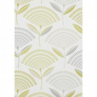 Tapet vinil PT model Calia bej cu verde deschis1622/575
