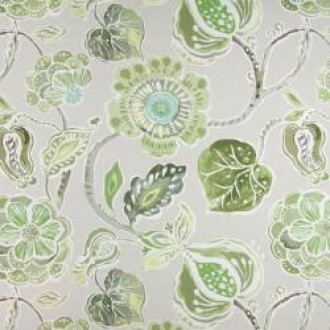 Draperie cu flori Verzi Soleil Lamorna 5820 Willow 629