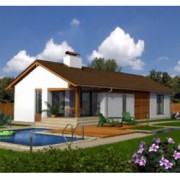 Casa UNO, casa pe structura metalica