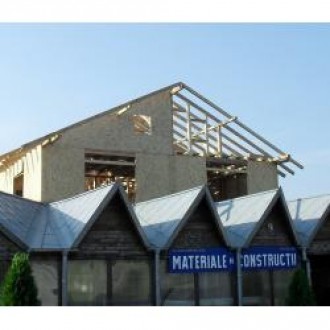 Constructie casa pe structura de lemn