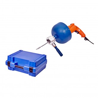 Sarpe desfundat tevi/canalizari cu tambur (actionat de bormasina) | HandMatic | Rioned