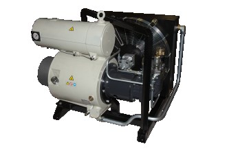 Compresor de aer cu sistem de rotatie actionat hidraulic | HKL 7500 | Dynaset