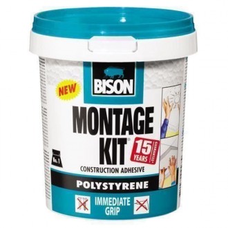 BISON Montage Kit Polystirene Adeziv pentru polistiren