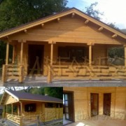 Casa de locuit din lemn model Erika