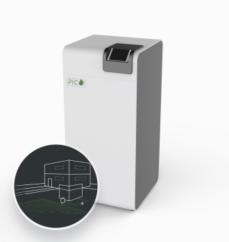 RuralECO WPD 4-12 kW cu vaporizare directa - Pompa de caldura geotermala 