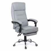 Scaun directorial cu suport de picioare OFF 425 gri recliner - resigilat