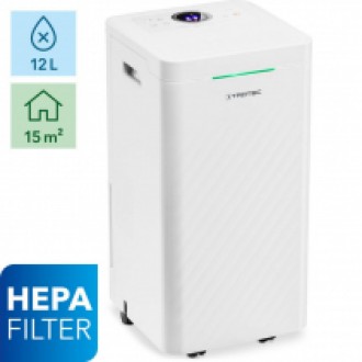 Dezumidificator si Purificator de aer TROTEC TTK 27 HEPA  12 l/zi  90 m3/h  Senzor umiditate   Filtru HEPA  Higrostat