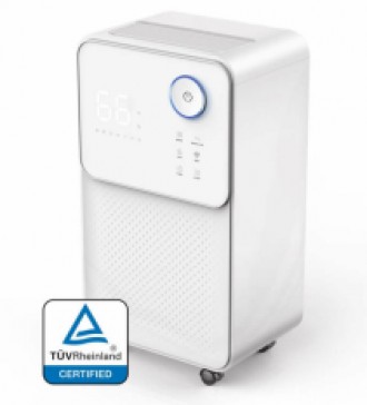 Dezumidificator AlecoAir D12 ECO 12 l /24h  WiFi  Filtru Cold Catalyst  Uscare Rufe  Display digital  Higrostat  Debit 120 mc/h