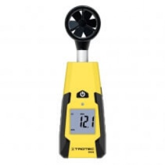 Anemometru Trotec BA06  Iluminare automata display  Deconectare automata  Functie Min/Max